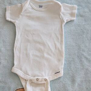 Carter's Soft White Infant Bodysuit